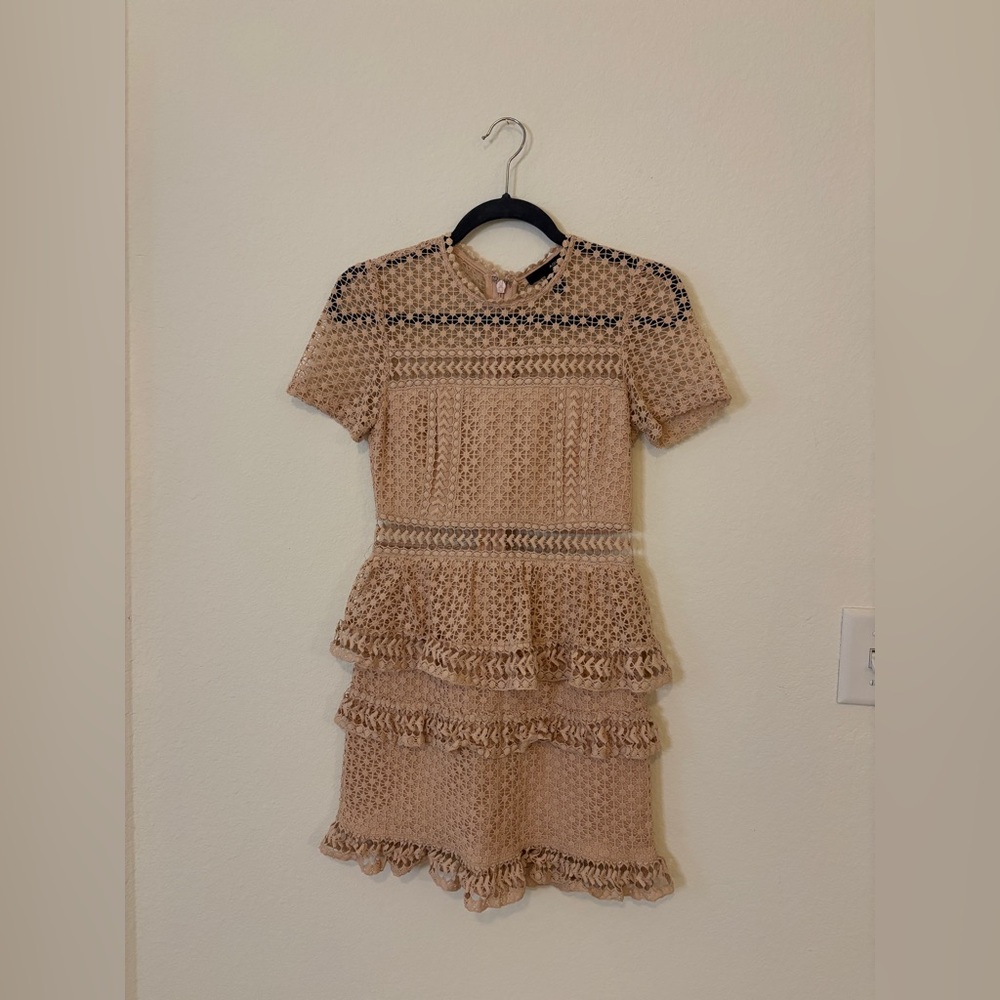 Pink Lace Dress